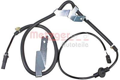 Sensor, wheel speed METZGER AUTOTEILE 09001114