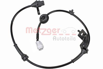 Sensor, wheel speed METZGER AUTOTEILE 09001117