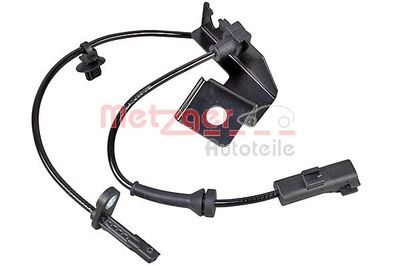 Sensor, wheel speed METZGER AUTOTEILE 09001210