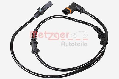 Sensor, wheel speed METZGER AUTOTEILE 09001312