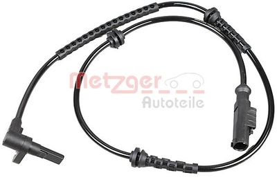 Sensor, wheel speed METZGER AUTOTEILE 09001359
