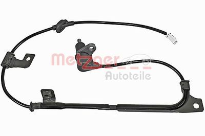 Sensor, wheel speed METZGER AUTOTEILE 09001416