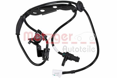 Sensor, wheel speed METZGER AUTOTEILE 09001504