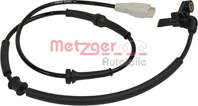 Sensor, wheel speed METZGER AUTOTEILE 09001542