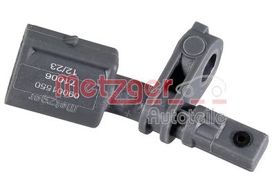 Sensor, wheel speed METZGER AUTOTEILE 09001550