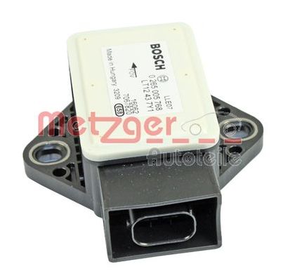 Sensor, longitudinal-/lateral acceleration METZGER AUTOTEILE 0900241