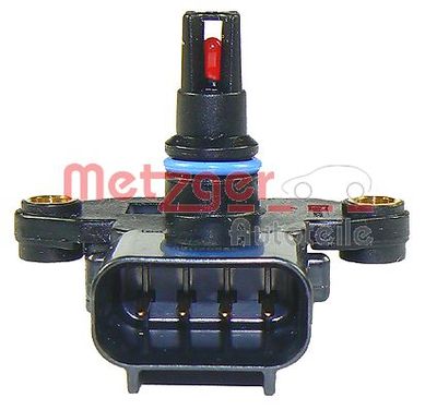 Sensor, intake manifold pressure METZGER AUTOTEILE 0906098