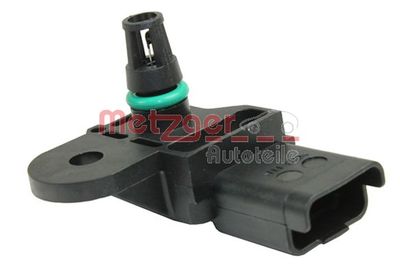 Sensor, boost pressure METZGER AUTOTEILE 0906348