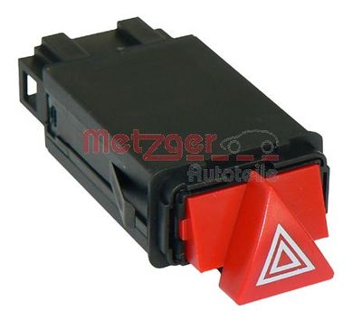 Hazard Warning Light Switch METZGER AUTOTEILE 0916009