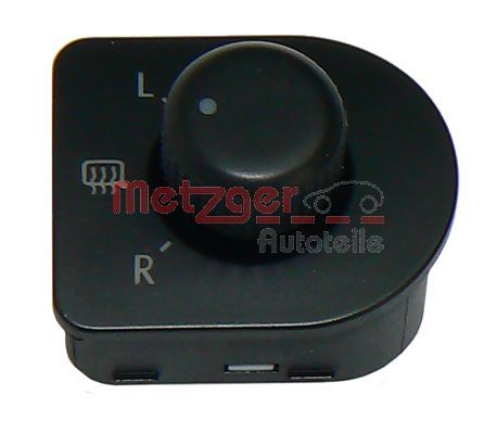 METZGER AUTOTEILE 0916071 Switch, exterior rearview mirror adjustment