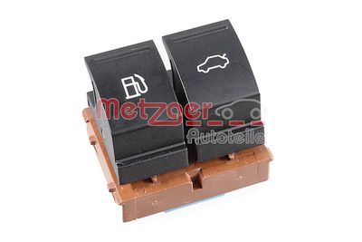 Switch, fuel filler flap release METZGER AUTOTEILE 09161057