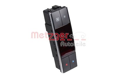 Control Element, heating/ventilation METZGER AUTOTEILE 09161067