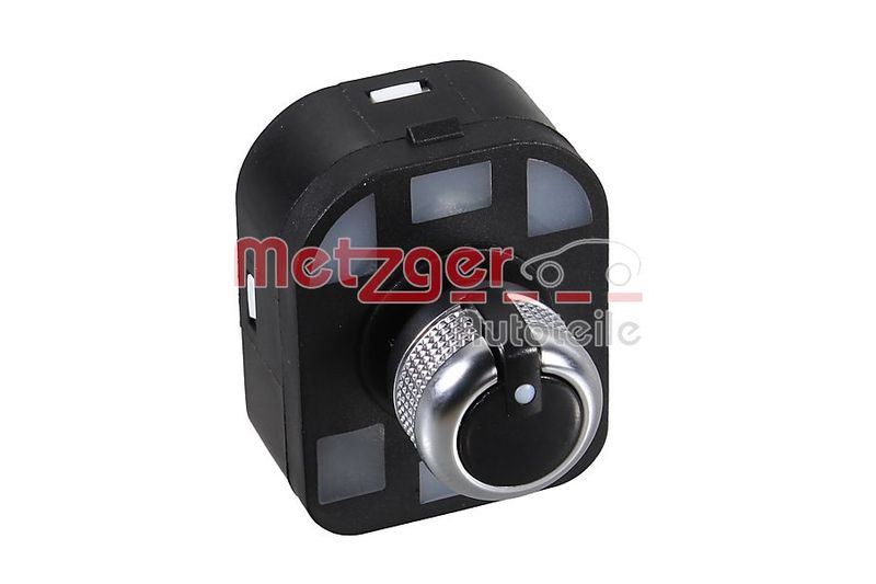 METZGER AUTOTEILE 09161121 Switch, exterior rearview mirror adjustment