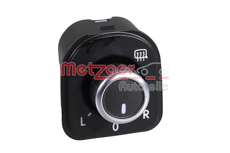 METZGER AUTOTEILE 09161123 Switch, exterior rearview mirror adjustment