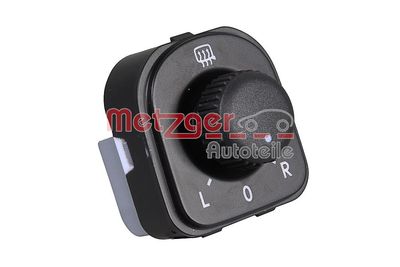 Switch, exterior rearview mirror adjustment METZGER AUTOTEILE 09161125