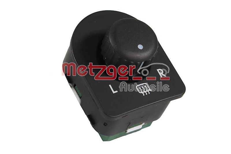 METZGER AUTOTEILE 09161127 Switch, exterior rearview mirror adjustment