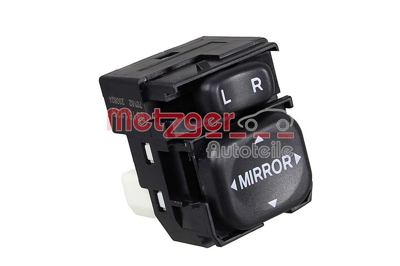 METZGER AUTOTEILE 09161129 Switch, exterior rearview mirror adjustment