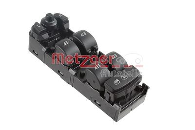 Switch, window regulator METZGER AUTOTEILE 09161167