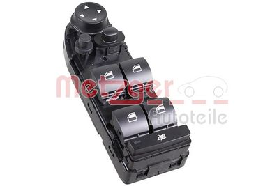 Switch, window regulator METZGER AUTOTEILE 09161204