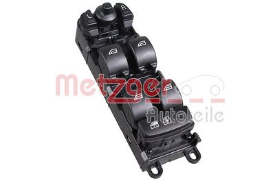 Switch, window regulator METZGER AUTOTEILE 09161206