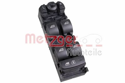 Switch, window regulator METZGER AUTOTEILE 09161207