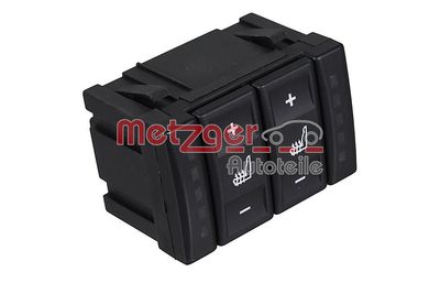 Switch, seat heating METZGER AUTOTEILE 09161216