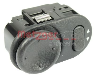 Switch, exterior rearview mirror adjustment METZGER AUTOTEILE 0916234