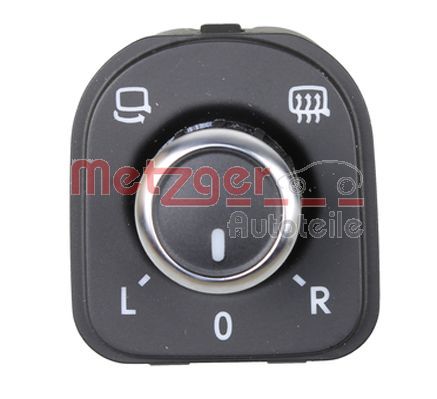 METZGER AUTOTEILE 0916279 Switch, exterior rearview mirror adjustment