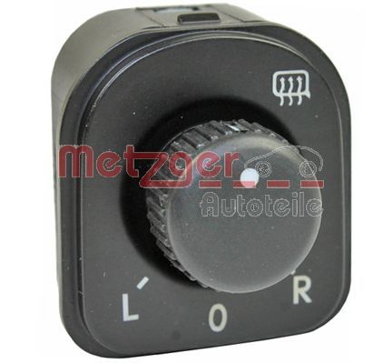 METZGER AUTOTEILE 0916372 Switch, exterior rearview mirror adjustment