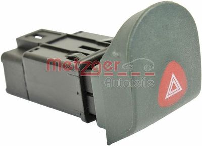 Hazard Warning Light Switch METZGER AUTOTEILE 0916385
