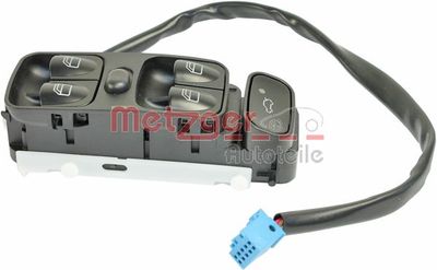 Switch, window regulator METZGER AUTOTEILE 0916386