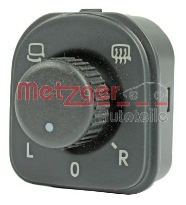 Switch, exterior rearview mirror adjustment METZGER AUTOTEILE 0916488