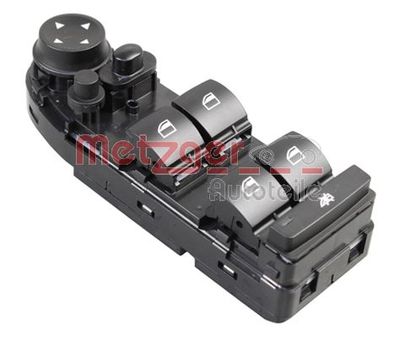Switch, window regulator METZGER AUTOTEILE 0916706
