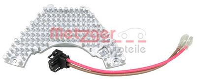 Control Unit, heating/ventilation METZGER AUTOTEILE 0917024