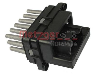 Resistor, interior blower METZGER AUTOTEILE 0917042
