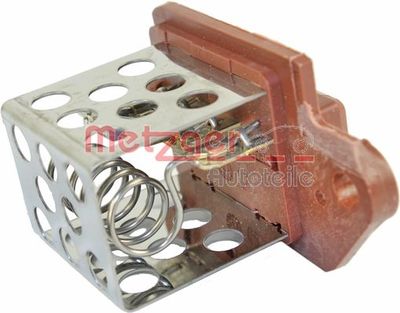 Series resistor, electric motor (radiator fan) METZGER AUTOTEILE 0917175