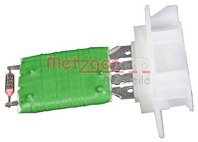 Resistor, interior blower METZGER AUTOTEILE 0917221