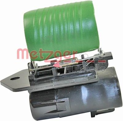 Series resistor, electric motor (radiator fan) METZGER AUTOTEILE 0917234