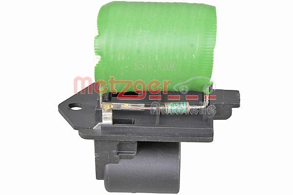 METZGER AUTOTEILE 0917355 Series resistor, electric motor (radiator fan)