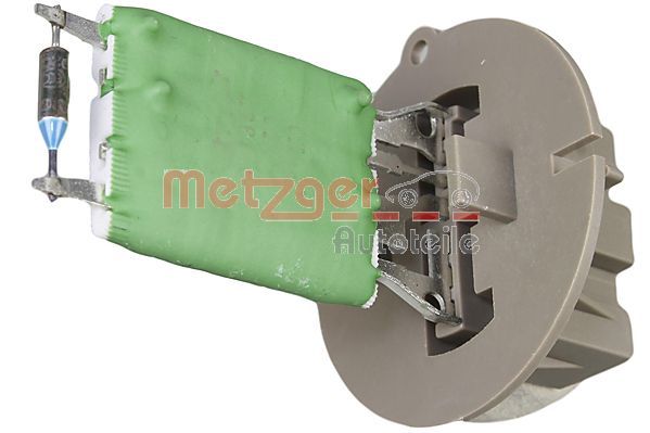 METZGER AUTOTEILE 0917357 Resistor, interior blower