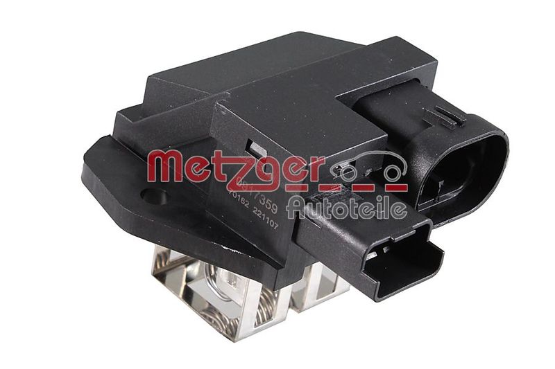 METZGER AUTOTEILE 0917359 Series resistor, electric motor (radiator fan)