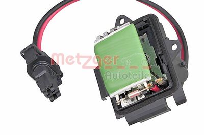 Resistor, interior blower METZGER AUTOTEILE 0917361