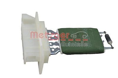 Resistor, interior blower METZGER AUTOTEILE 0917374