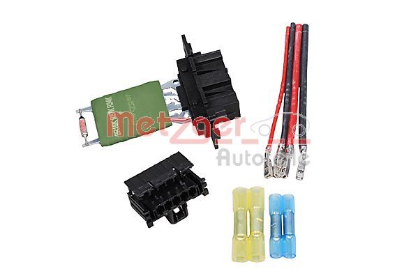 METZGER AUTOTEILE 0917697 Resistor, interior blower