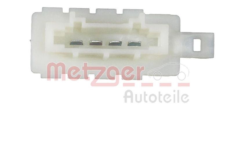 METZGER AUTOTEILE 0917704 Resistor, interior blower
