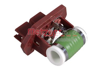 Series resistor, electric motor (radiator fan) METZGER AUTOTEILE 0917752