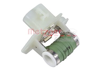 Series resistor, electric motor (radiator fan) METZGER AUTOTEILE 0917756
