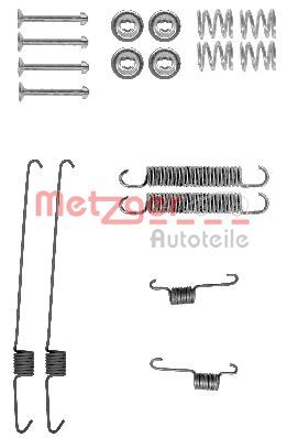 METZGER AUTOTEILE 105-0001 Accessory Kit, brake shoes