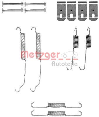 Accessory Kit, brake shoes METZGER AUTOTEILE 105-0015