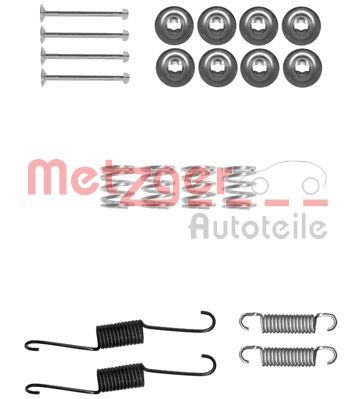 Accessory Kit, brake shoes METZGER AUTOTEILE 105-0031